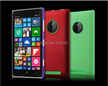 Free Shipping! Colorful Rubber Matte Hard Back Case for Nokia Lumia 830 High Quality Frosted Protect Back Cover, NOK-102