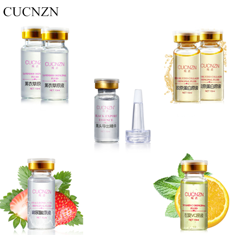 cucnzn vitamin c serum 100 plant extract hyaluronic acid serum face collagen serum lavender oil pore