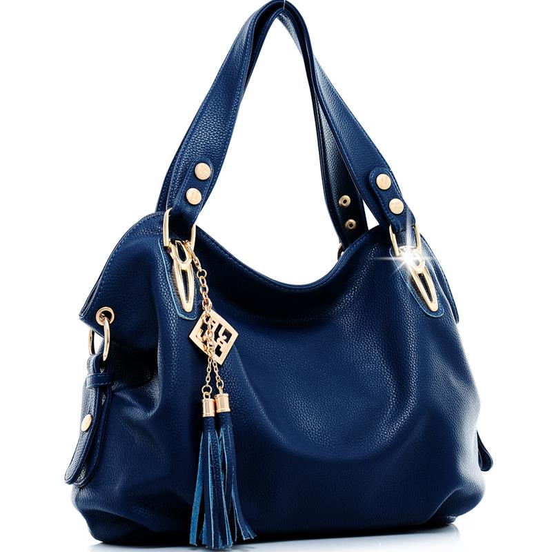 Гаджет  New 2015 fashion women leather handbags messenger clutch shoulder bags vintage tassel bags Bolsas Femininas ladies handbags blue None Камера и Сумки