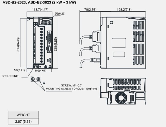 ASD-B2-2023 ASD-B2-3023