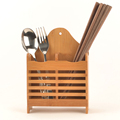 Classic Natural Bamboo Kitchen Organizer Spoon Chopsticks Fork Storage Rack Tableware Rangement Cuisine Box Wood Holder