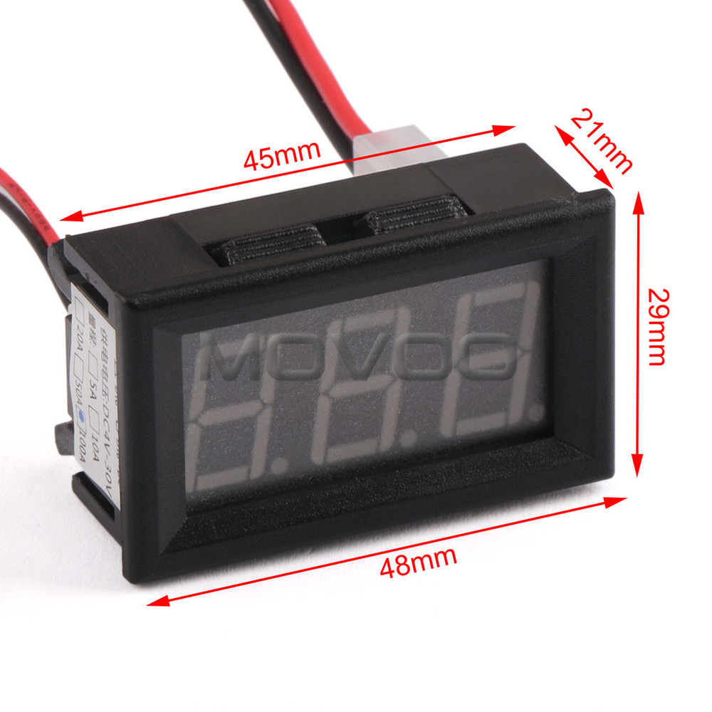 Купить Мини-ампер метр датчика / текущий мониторинг dc 0 ~ 100a ...