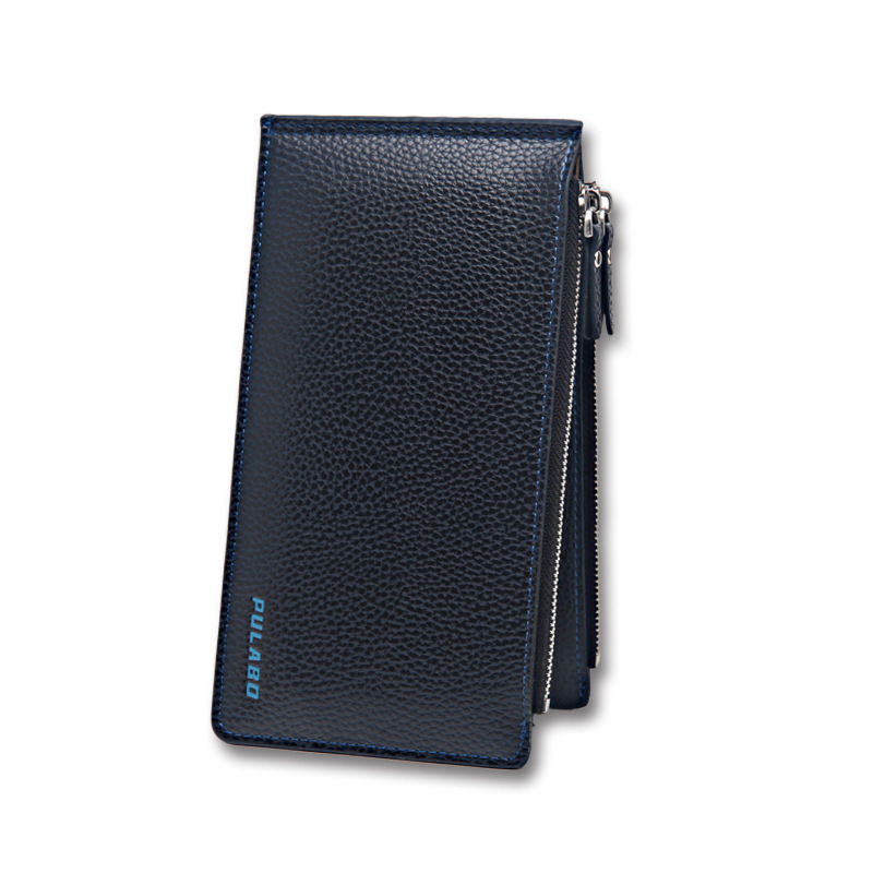 Baellerry Genuine Leather Wallets High Quality Vintage Famous Men Wallet carteira masculina billetera hombre Brief Wallets
