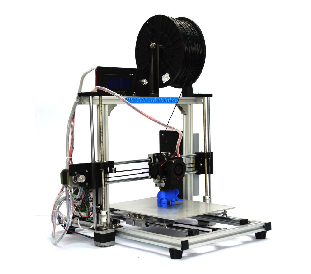 10 Material size 270 210 200mm LCD Screen High Quality Precision Reprap Prusa i3 DIY 3d
