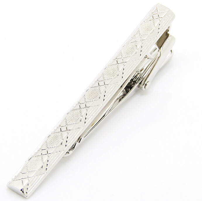 2015 Men Jewelry Tie Clips Silver Metal Simple Necktie Tie Pin Wedding