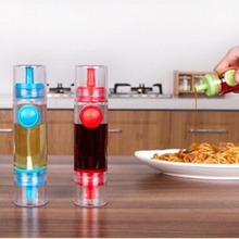 Creative Push Spray Bottle Small Liquid Cruet Kitchen Accessories