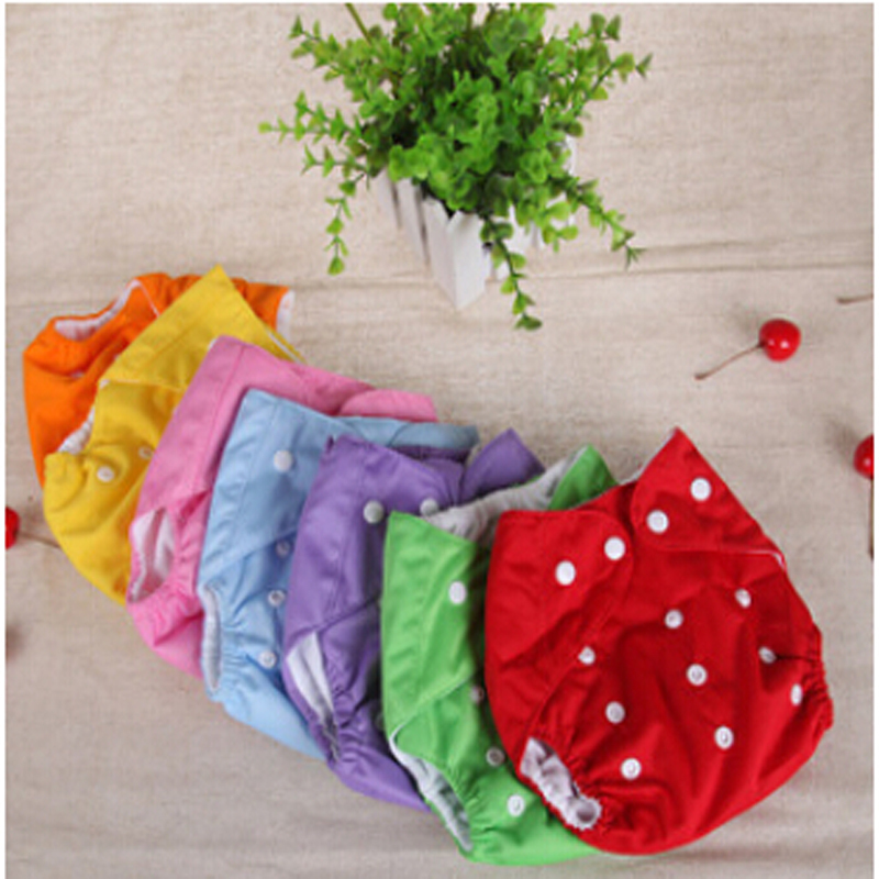 Baby Diapers Washable Reusable nappies changing Grid Cotton training pant happy cloth diaper sassy fraldas Winter