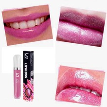 12 Colors Glitter Lip Gloss Lip Smudge Stick Lip Pencil Makeup Lipstick Lip Gloss Free Shipping