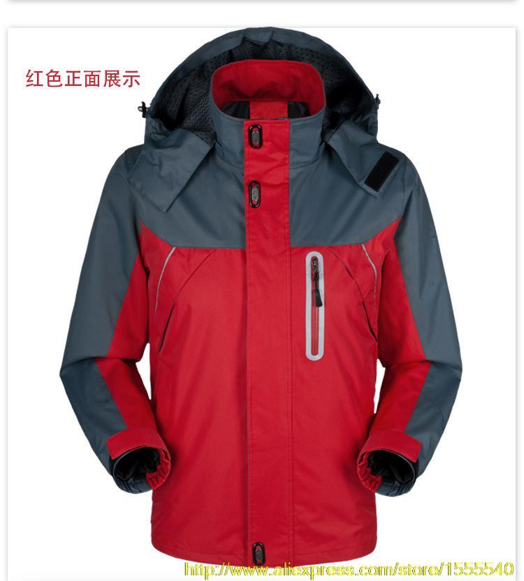 Windproof Men s Outdoor Jacket Breathable Waterproof Jacket Autumn And Winter In Spring Sports Mountaineering 4XL
