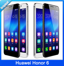 Huawei Honor 6 in stock Dual SIM 4G FDD LTE phone Octa core CPU 3GB Ram 16/32GB Rom Android 4.4 5.0” incell ips 1920*1080pix