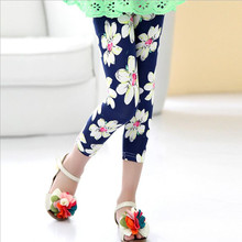 3T 8T 2016 summer children girls leggings Pants Classic printing boy pants 12 color Girl Pants