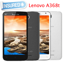 Original Lenovo A368T Mobile phone 5 0 HD 4GB ROM Quad core 5MP Cameras Quad Core