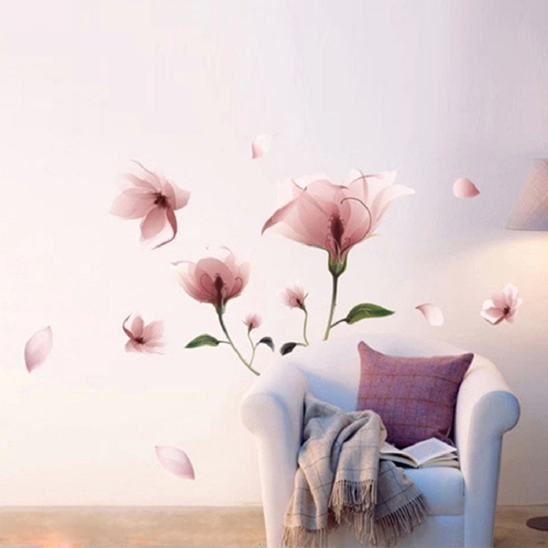 Slaapkamer Herinrichten Tips : Elegant Flower Wall Sticker Slaapkamer Herinrichten Tips : Elegant Flower Wall Sticker