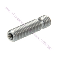 5pcs M6 x 26.5 Nozzle throat Stainless Steel Material Inputing Tube For makerbot 3D Printer Extruder Hot End