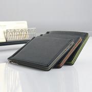Contrasts colors faux leather 5 colors Wallets for man