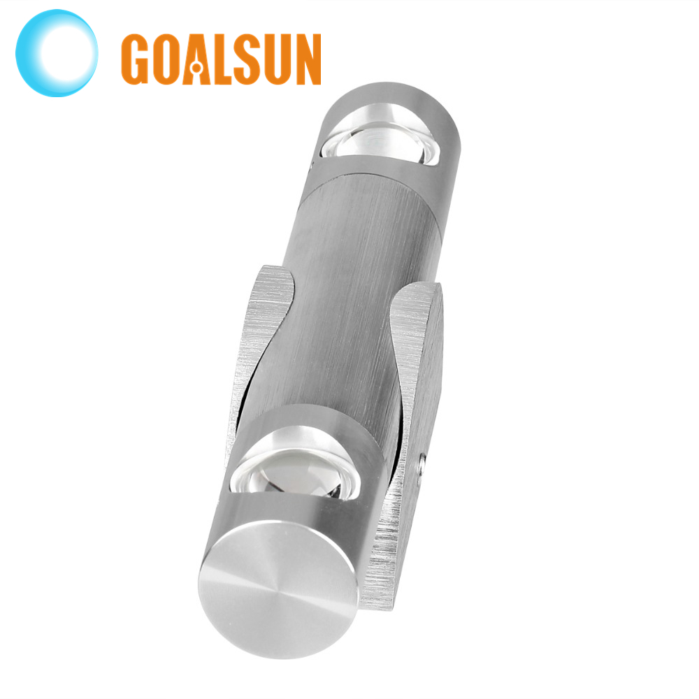 Hot sell Modern 2*3W led wall light bed lamp hotel restroom bathroom bedroom wall lamp 6W AC90~265V GOALSUN Lighting Freeship
