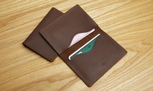 LAN genuine men s slim card case leather credit card case small bank card case