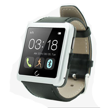 Hotsale gifts smart android watch waterproof Bluetooth U Watch U10 L for iPhone4 HTC Android Phone Smartphones+anti-lost
