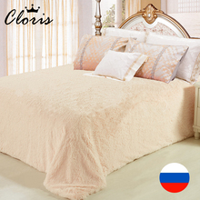 Russia Delivery Brand CLORIS Plaid Hot Sale Brand On The Bed Throw Blanket Sofa/Air/Bedding Throws Coral Fleece Travel Blanket