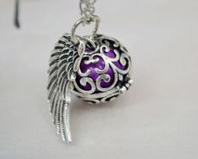 wing ball talk with babybell engelsrufer necklace Cage Angel Ball Necklace Pregnancy Ball Baby Chime Necklace Free Shipping