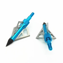 RJ025 6pcs target hunting arrowheads tips arrows hunting archery target for arrow 100 grain hunting arrowheads