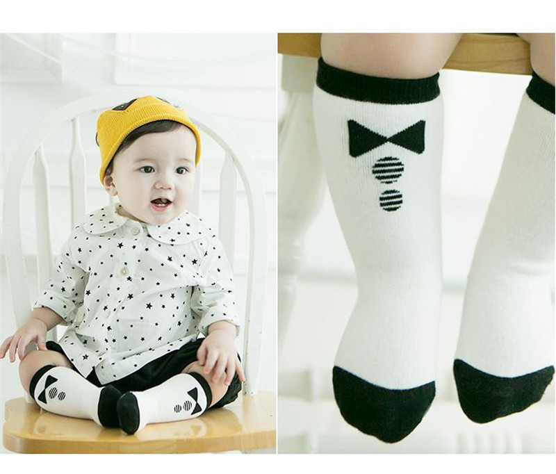 2015 New cotton baby floor socks 3D non-slip letter Autumn Winter Kids children warm sock Care of child feet cat ear Pattern