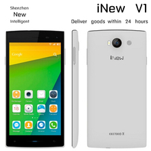 Free Gift iNew V1 MTK6582 Quad core smart phone 5.0 ” IPS 1GB Ram 8GB Rom android 4.4 OS 8.0MP camera Dual sim GPS WCDMA 3G OTG