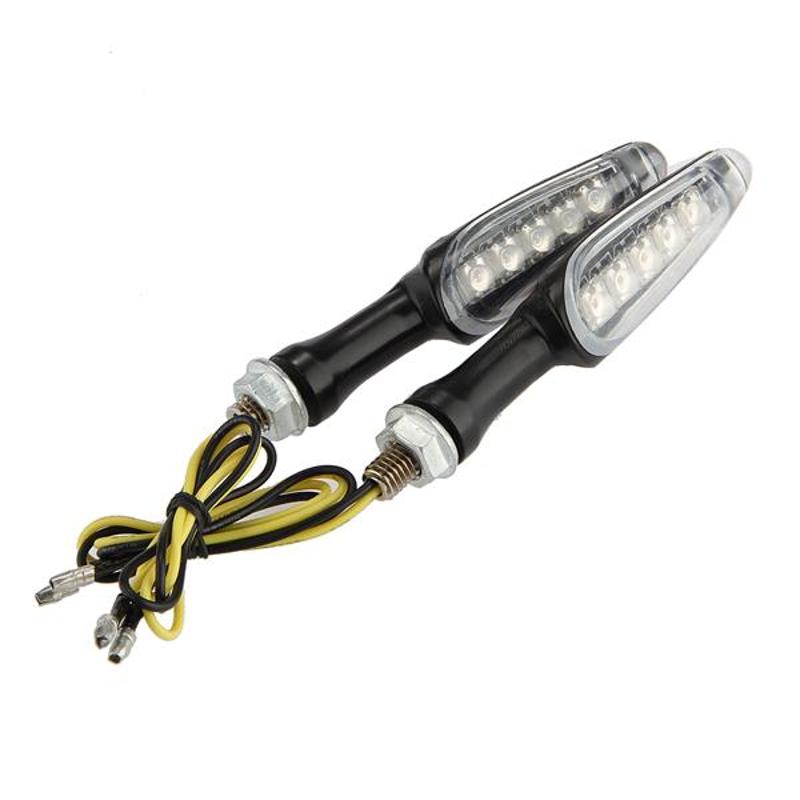 Motorcycle Turn Signal Light Indicator Amber