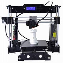 Afinibot Acrylic Frame LCD Screen Acquired Reprap Prusa i3 desktop 3D Printer Machine High Precision impressora DIY Kit