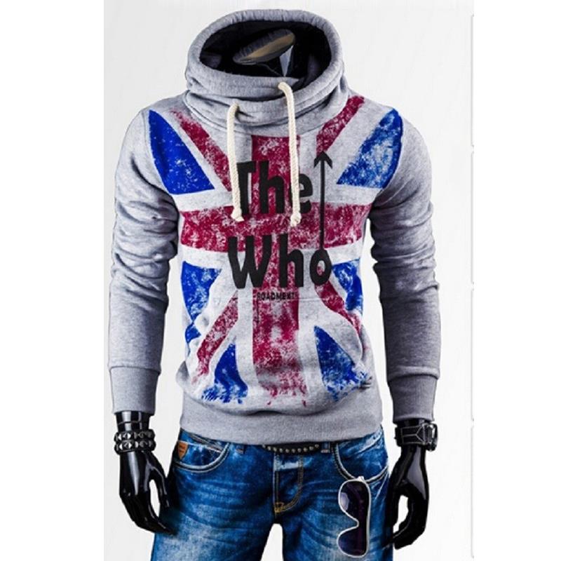2015 мужчин флаг великобритании отпечатано пуловер толстовки пальто толстовка верхняя одежда 3 размеры sudaderas хомбре # 74634