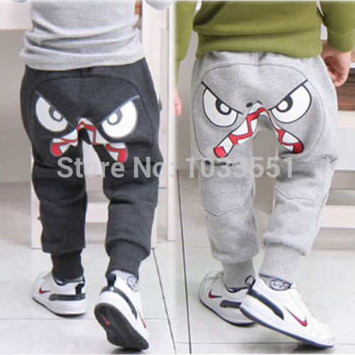 Popular Kids Boys Girl Unique Clothes Harem Pants Trousers Cartoon Boys Pants Nununu Cross Star Children