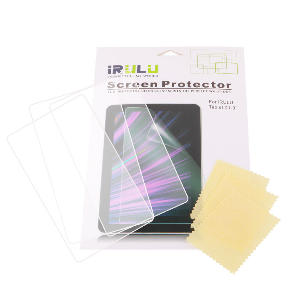 IRULU 9 inch Tablet Screen Protector Protective Film for IRULU Tablet Accessories Wholesale Pet Lots 2015
