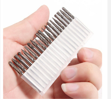 20 unids vástago acero de tungsteno carburo sólido de corte Rotary Burr Set pedacito del grabado de 3 mm específicos del artículo