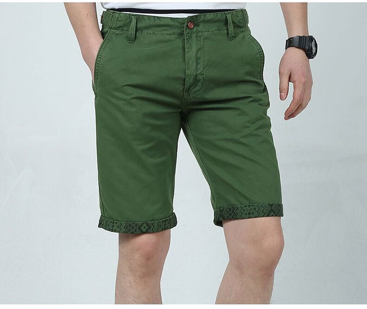 2015 Summer Men\'s Clothes Outdoor Men\'s Casual Cotton Casual Cargo Shorts Fifth Pants Army Khaki Blue Green 30~40 Brand AFS JEEP (10)