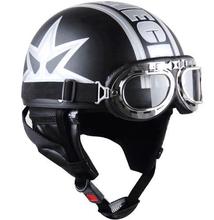 free shipping motorcycle helmet Novelty helmet with goggles