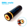 Black SRH805S SMA M UHF VHF Dual Band Walkie Talkie Antenna SMA Male Connector Radio Antenna