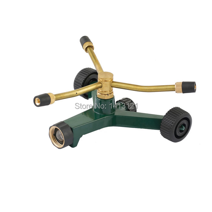 free shipping Moveable Atomization sprinkler kit lawn garden irrigation 360 rotating nozzle agricultural greenhouse park tool