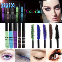 New brand Cheap Eye Mascara Makeup Long Eyelash Silicone Brush Curving Lengthening Colossal 3D Mascara Waterproof