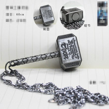 High quality Thor s Hammer necklace Mjolnir From The Avengers Thor Men jewelry xl003