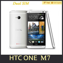 M7 Refurbished Original HTC One M7 801e 2GB RAM 32GB ROM Android Quad core 4.7″ GPS 4G Mobile Phone Support Russian Spanish
