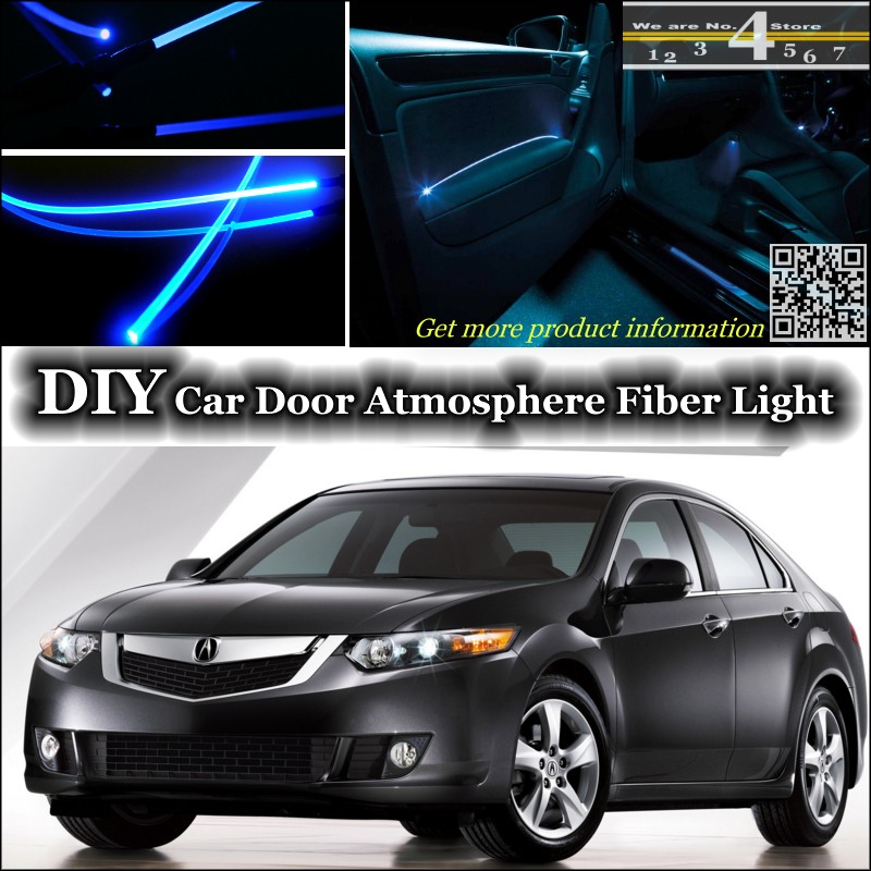 Interior Ambient Light Tuning Atmosphere Fiber Optic Band Lights For Acura Tsx Inside Door Panel Illumination Not El Light