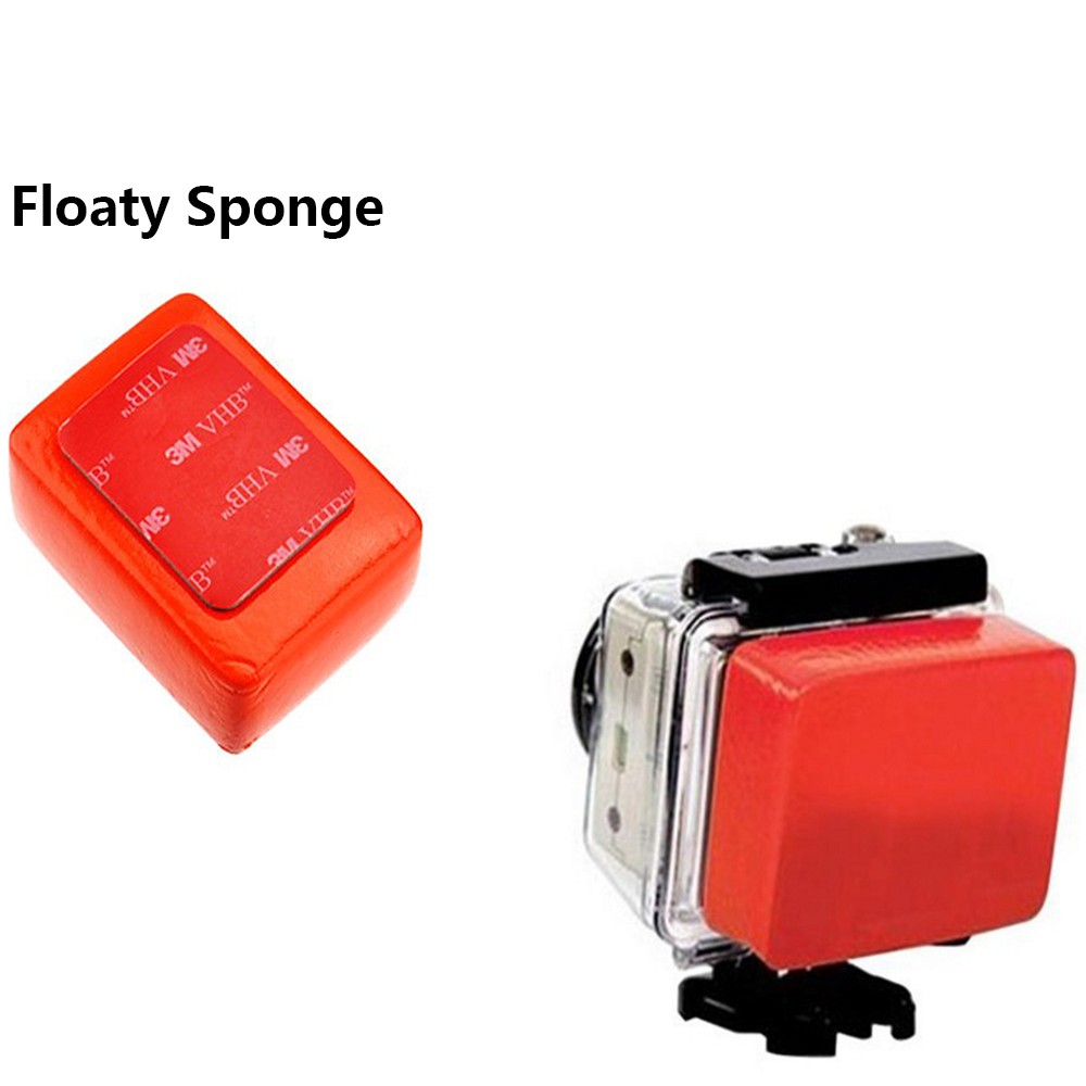 Floaty Sponge for gopro style camera