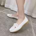 Weweya NEW Women Shoes Ballerina Flats Bowtie Shallow Female Shoes Slip on Ballet Flats Chaussure Femme