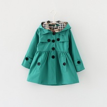 New 2015 Wind Coat Cardigan Jackets for Girls Brand Girls Spring Trend Style Girls Jackets Kids