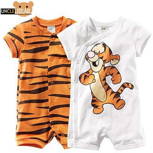 Hot Cotton Romper Baby Rompers Tiger Stripe Newborn Hot Cotton Romper Baby Rompers Tiger Stripe Newborn
