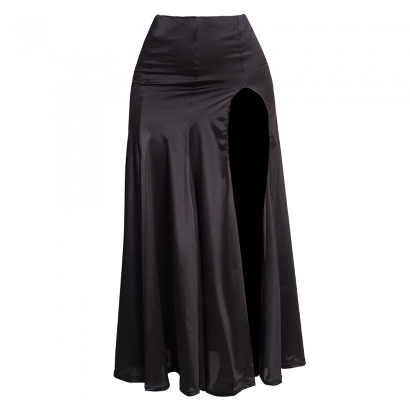Long Black Formal Skirt 110