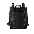 Japan And Korean Trend Preppy Style PU Packsack Backside Zipper Pocket Women Simple Belt Buckle Daypack