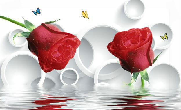 New-large-wallpaper-Custom-wallpaper-3D-circle-rose-water-mural-wall-paper-papel-de-parede-wall.jpg