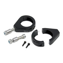 Motorcycle Black 41mm Turn Signal Fork Clamps For Harley Softail FXS FXSTC FXSTD FXSTDI
