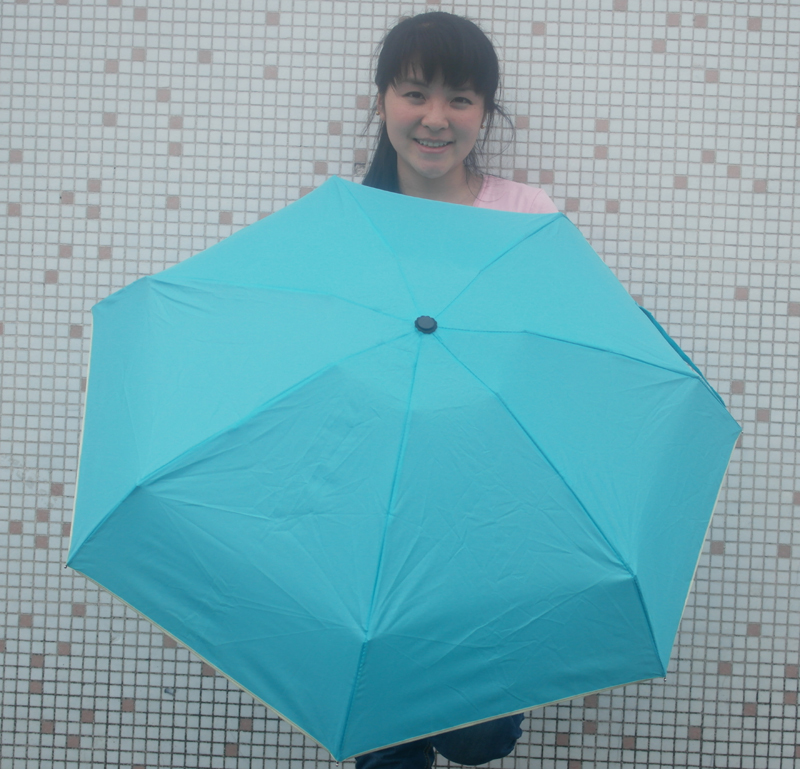 1 PCS Diameter 92cm folding umbrellas ultra light exceed short 190g amphibious uv umbrella rain women